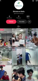 Kênh TikTok Skinderm